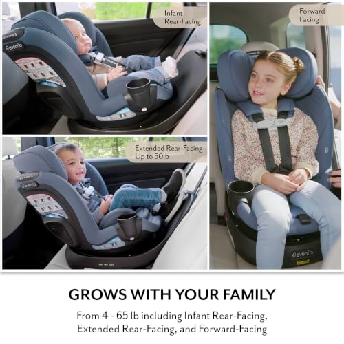 Evenflo Revolve360 Slim 2-in-1 Rotating Car Seat - image 6