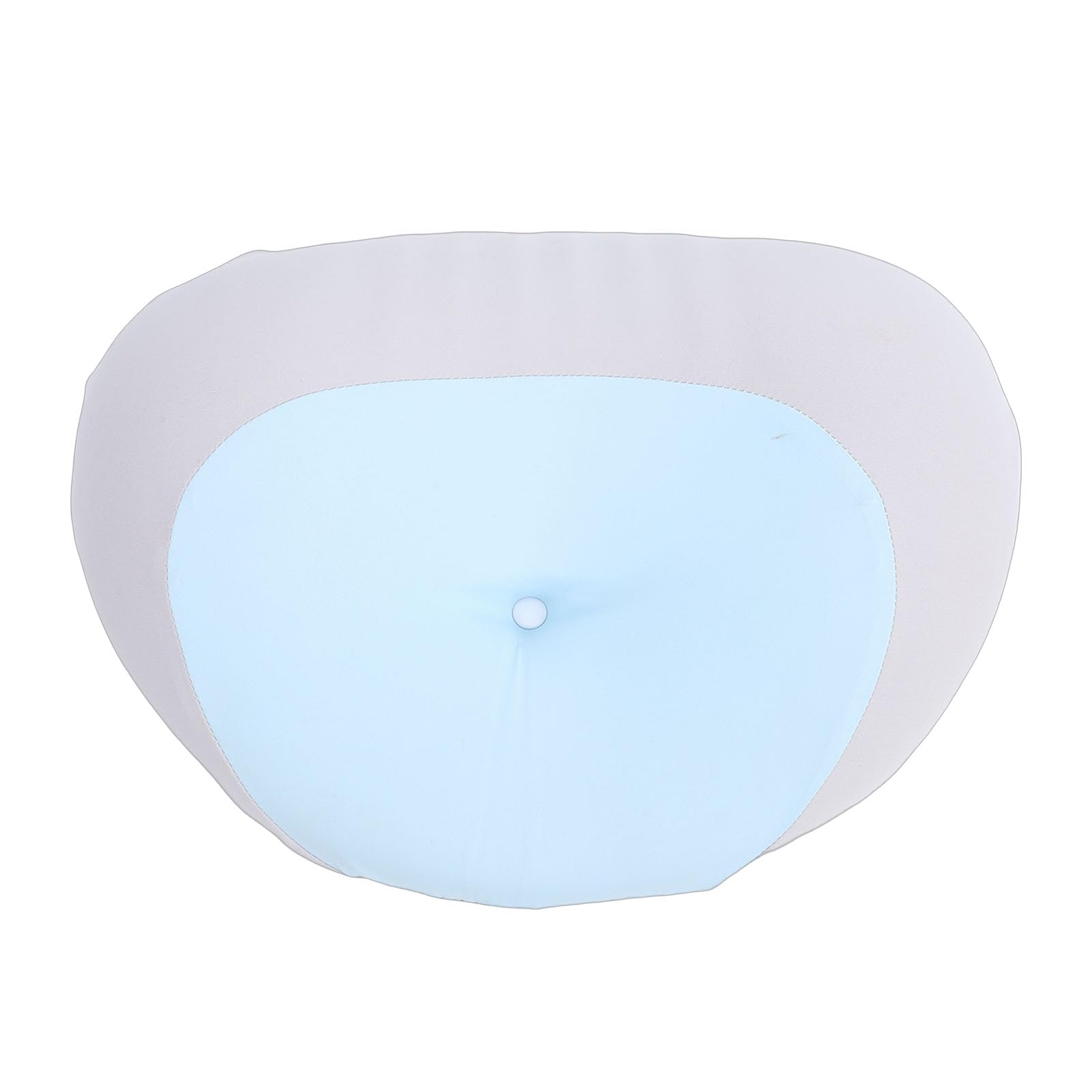 Cuscino da viaggio ergonomico in memory foam per attività all'aperto (Sky Blue)