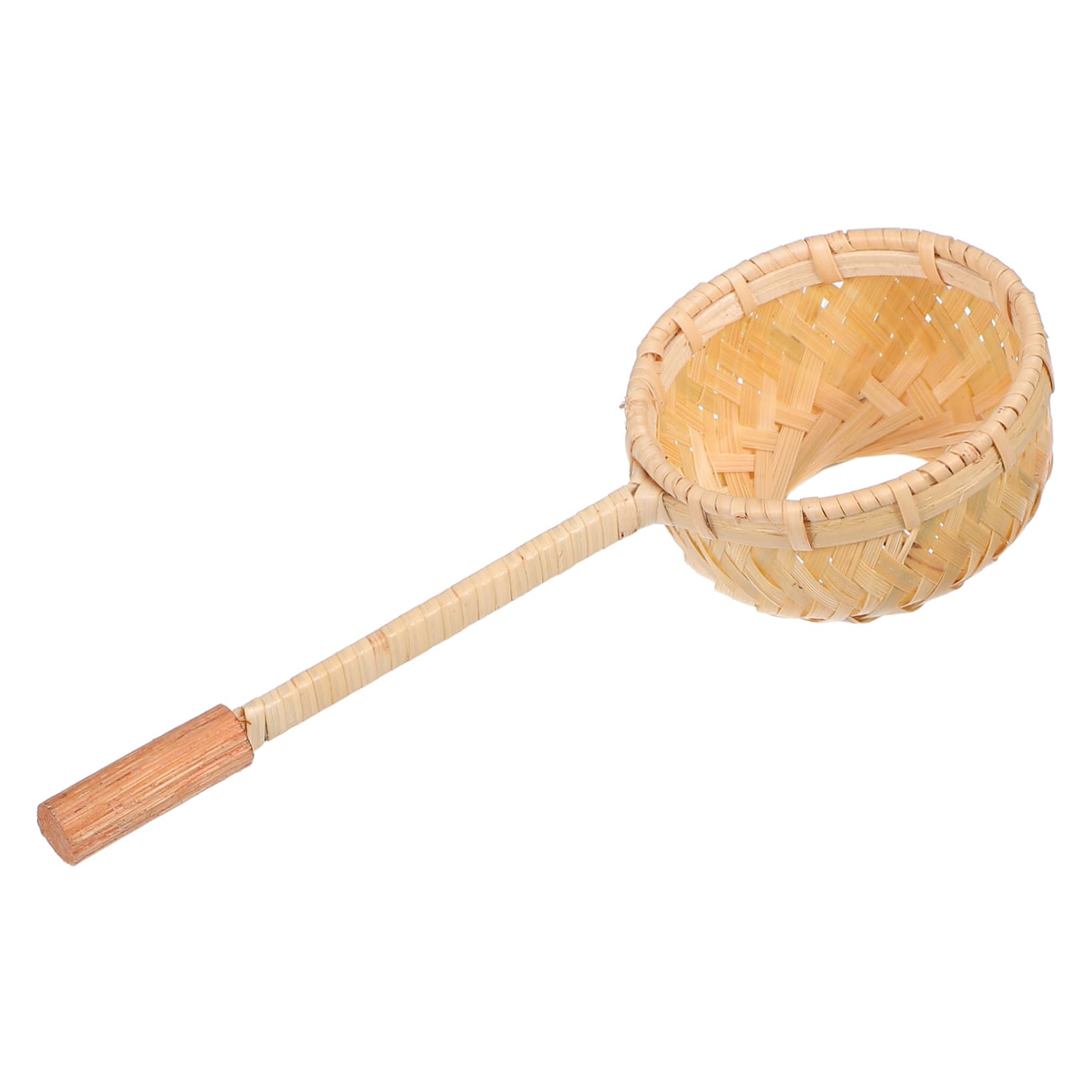 Cabilock Tea Strainer Traditional Loose Tea Filter with Long Handle for Filtration for Home Use Elevate Your Brewing Experience with Aesthetic Craftsmanship