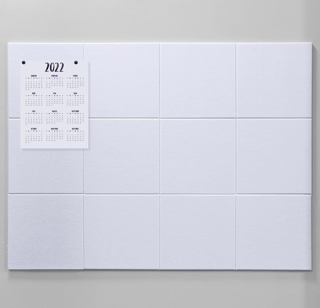 Large Cork Board Alternative 11.8"x11.8"x0.35" 12 Pack