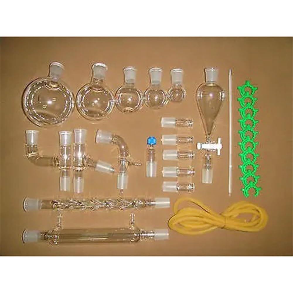 Kit de verrerie de laboratoire biologique 24/29-29 pièces