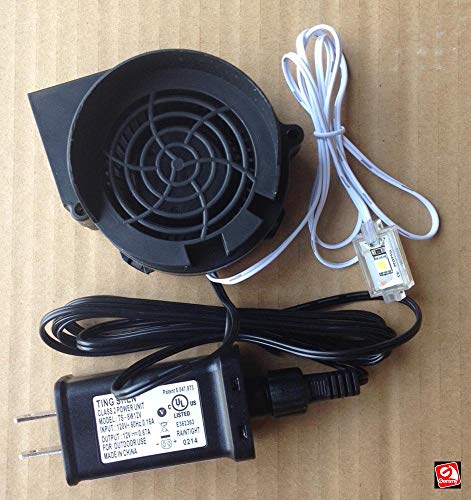 AIR CHARACTERS Replacement .5a Fan Blower for Gemmy Airblown Inflatable 12v/0.67a Adapter