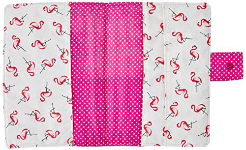 Capa Para Cartão De Vacinação - Flamingo Rosa - Multimarcas Sem Bordado, Alan Pierre Baby, Flamingo