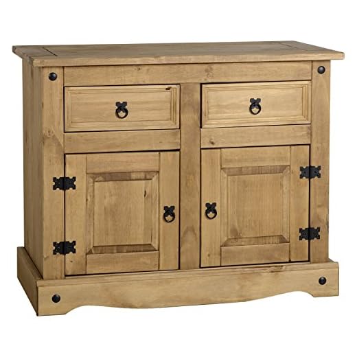 Corona Sideboard 2 Door 2 Drawer Solid Pine Living Room