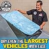 Chemical Guys Woolly Mammoth Large, Super Absorbent and Soft Microfiber Towels for Cars, Blue (36 x 25 inches) #4