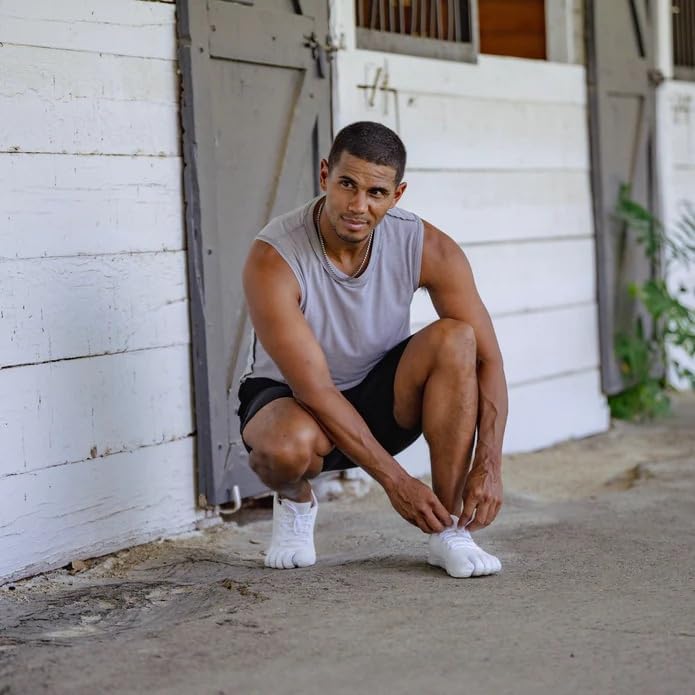 Peluva Strand Sport Mesh Trainer | Men's 5-Toe, Zero-Drop, Barefoot Shoes - Image 9