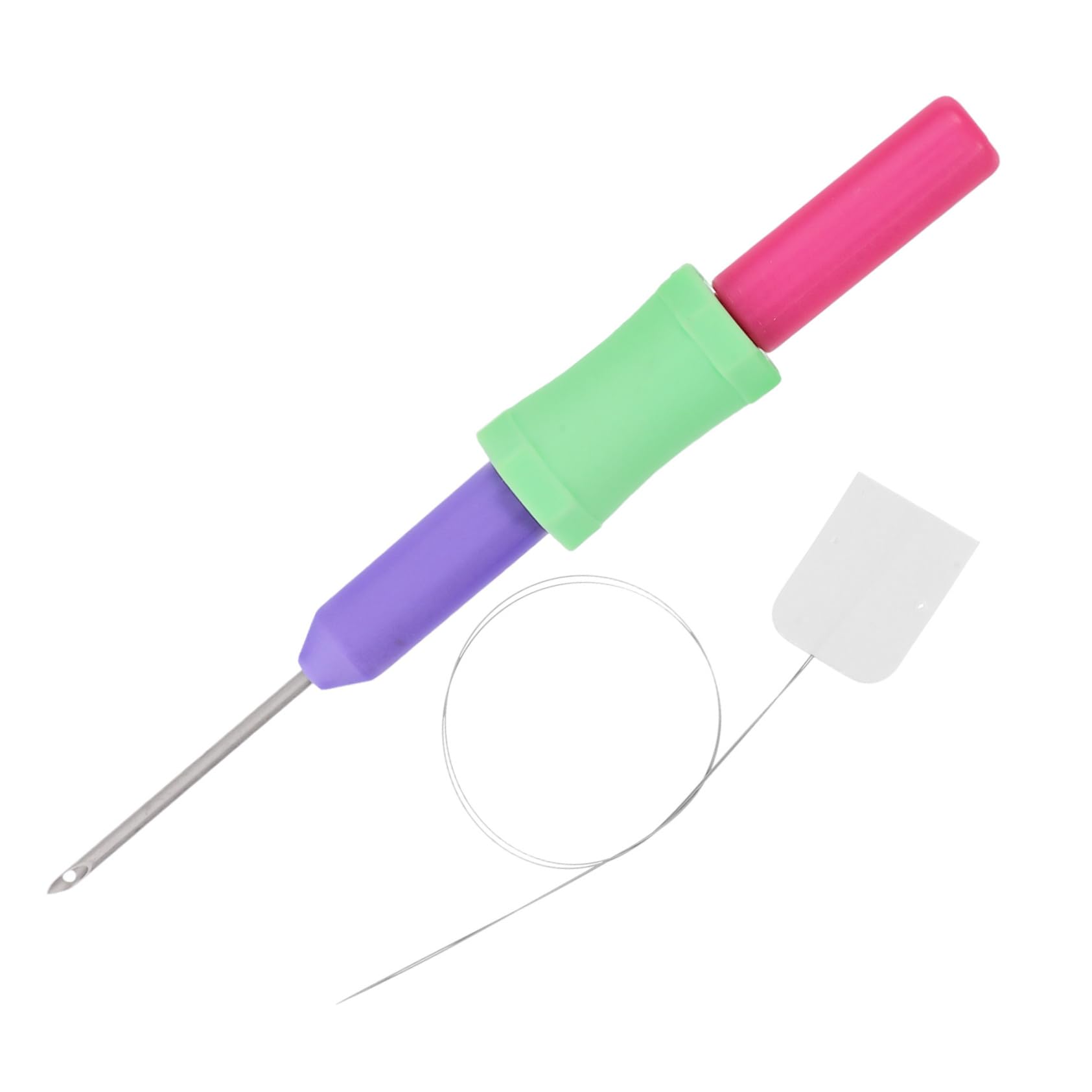 DIYEAH Adjustable Punch Needle Kit for Beginners Metal Embroidery Punch Needles Perfect for Knitting and Crocheting