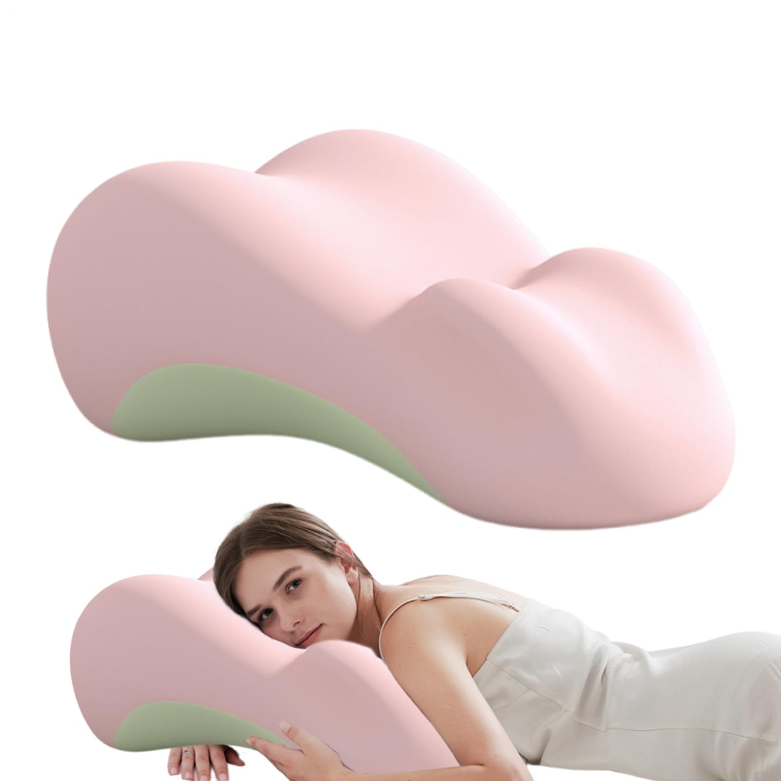 Générique Oreiller pour Couple Mousse Douce Dossier Ergonomique