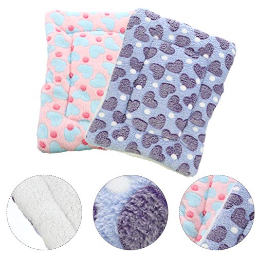 UKCOCO 2Pcs Almofada de Aquecimento para Animais de Estimação Tapete de Dormir de Gato de Cachorro Q