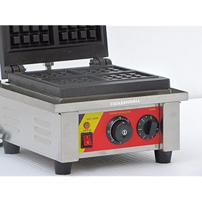 cgoldenwall np-539 4 Rechteck Waffelautomat Grid Waffle Baker Quadratisch Maschine Haften gewerblichen Belgische Waffel Herd Waffel Toaster - 220V – Bild 4