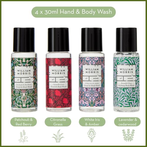 William Morris At Home Advent Calendar 2025, 24 Beauty Products, Hand and Body Wash, Hand Creams, Lip Balm and More, Moisturiser, Travel Size, Spa Pamper Gift For Her, Vegan and Cruelty Friendly - Image 6