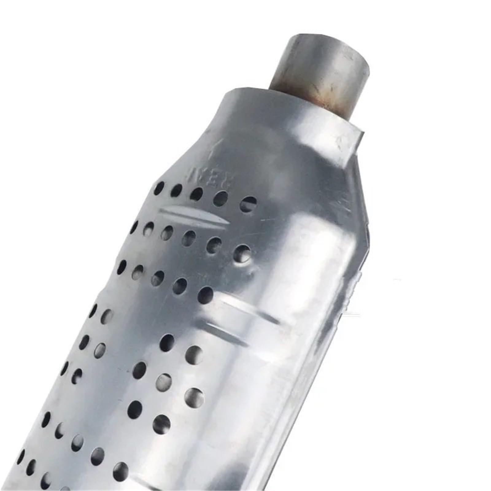 Uniwersalny katalizator z wlotem/wylotem 400-ogniwowy katalizator wysokoprzepływowy z rdzeniem ceramicznym, 2" /2,25" /2,5" /3" sportowy, ze stali nierdzewnej, spawany, wlot/wylot Katalizator spalin | 2.25 inch