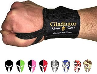 Weight Lifting Wrist Wraps with Thumb Loops - Wrist Support & Protection