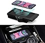 CarQiWireless Wireless Car Charger for BMW X3 G01 2018-2021 2022 2023 BMW X4 2019 2020 2021 2022 2023 Accessories Wireless Charging Pad Mat for Women Men Girls