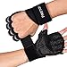 FREETOO Guantes Gimnasio para Hombre y Mujer, Pesas Gym Guantes Transpirables con Protección para la Palma, Muñequera Antideslizante Guantes Crossfit para Levantamiento de Fitness, Musculación