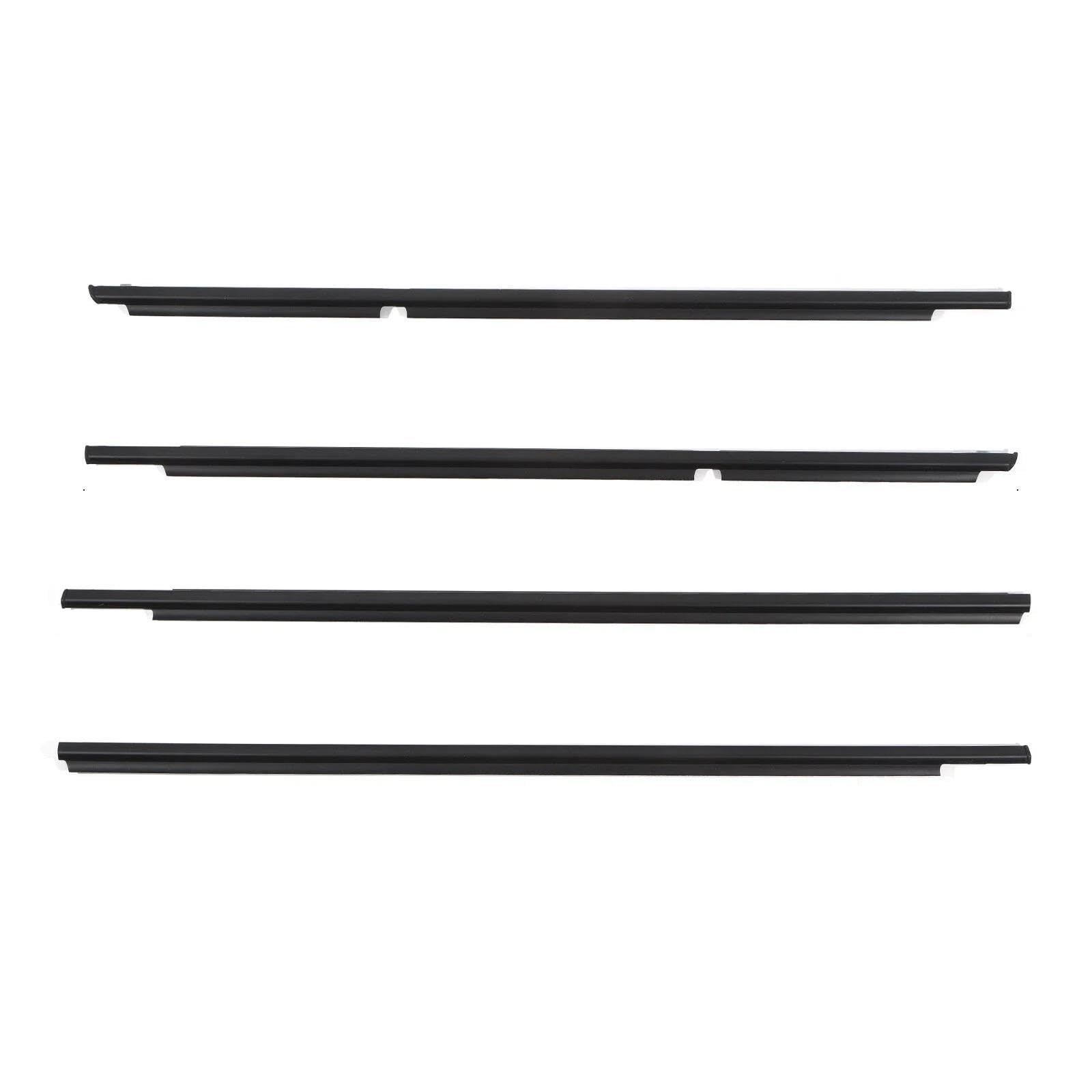 Snwdbh 2003-2009 4Pcs Car Weatherstrip Window Seal Belt For Toyota 4Runner 2003-2021 68161-35060 68162-35060 Outside Moulding Trim Waterproof Exterior Belt(2003-2009)
