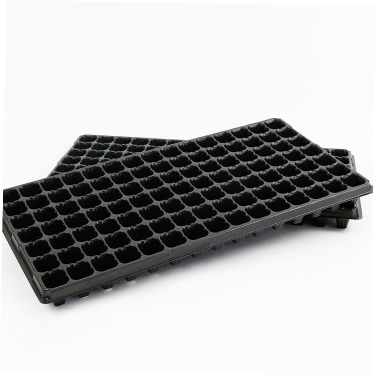 SHINEOFI Vassoio Germinazione Semi 105 Fori PVC 10 Pezzi per Giardinaggio