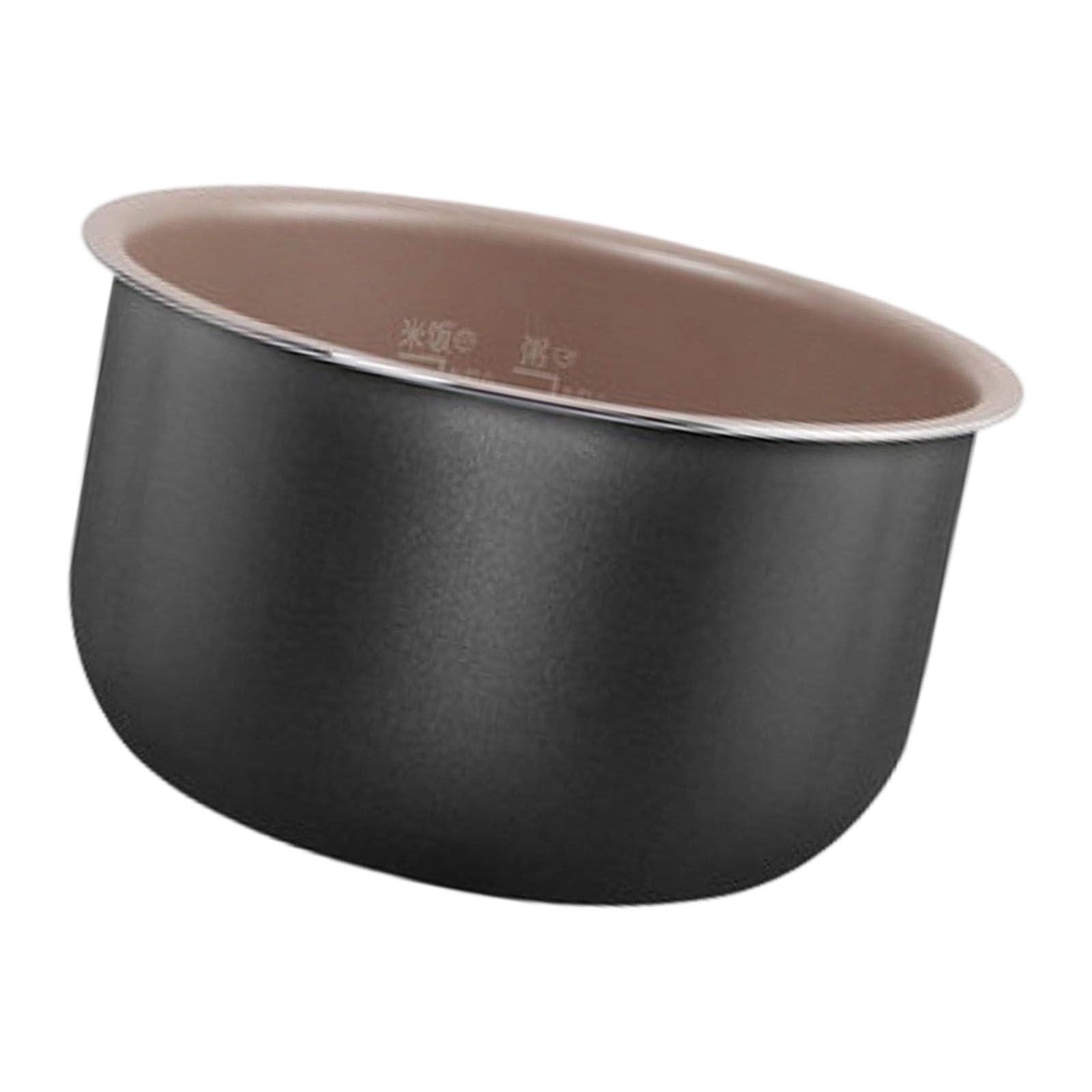 Navna 4L Compatible Rice Cooker Bowl Replacement 2L 3L 5L Capacity Nonstick Coating Even Heat Spread Cooking Accessory Rice Cooker Inner Pot