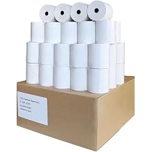Sales4less 25 Rolls 3 1/8 x 230 Thermal Paper Receipt Rolls Premium Quality Fits All POS Cash Registers BPA Free