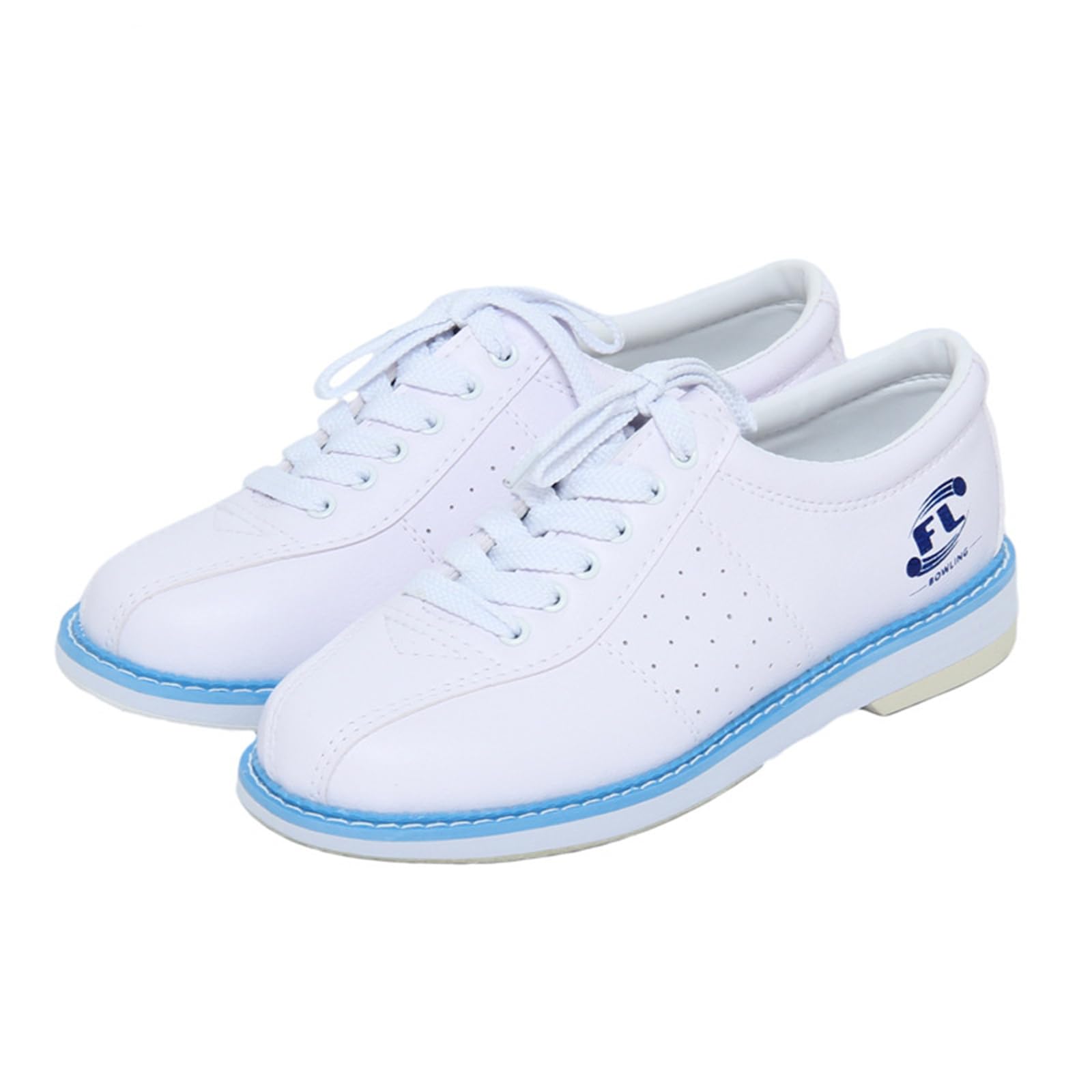JiuQing Chaussures De Bowling pour Hommes Et Femmes Chaussures D'entraînement Légères À Lacets Semelle Coulissante pour Enfants