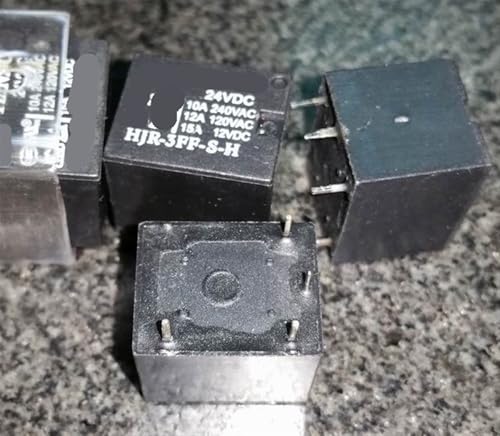 Relais 4 broches HJR-3FF-SH commutateur T73-1A 12V 24V DC