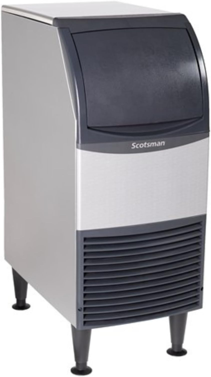 Scotsman UN0815A-1 15-Inch Air-Cooled Nugget Undercounter Ice Maker Machine with 36 lb. Storage Capacity, 79 lbs/Day, 115v, NSF