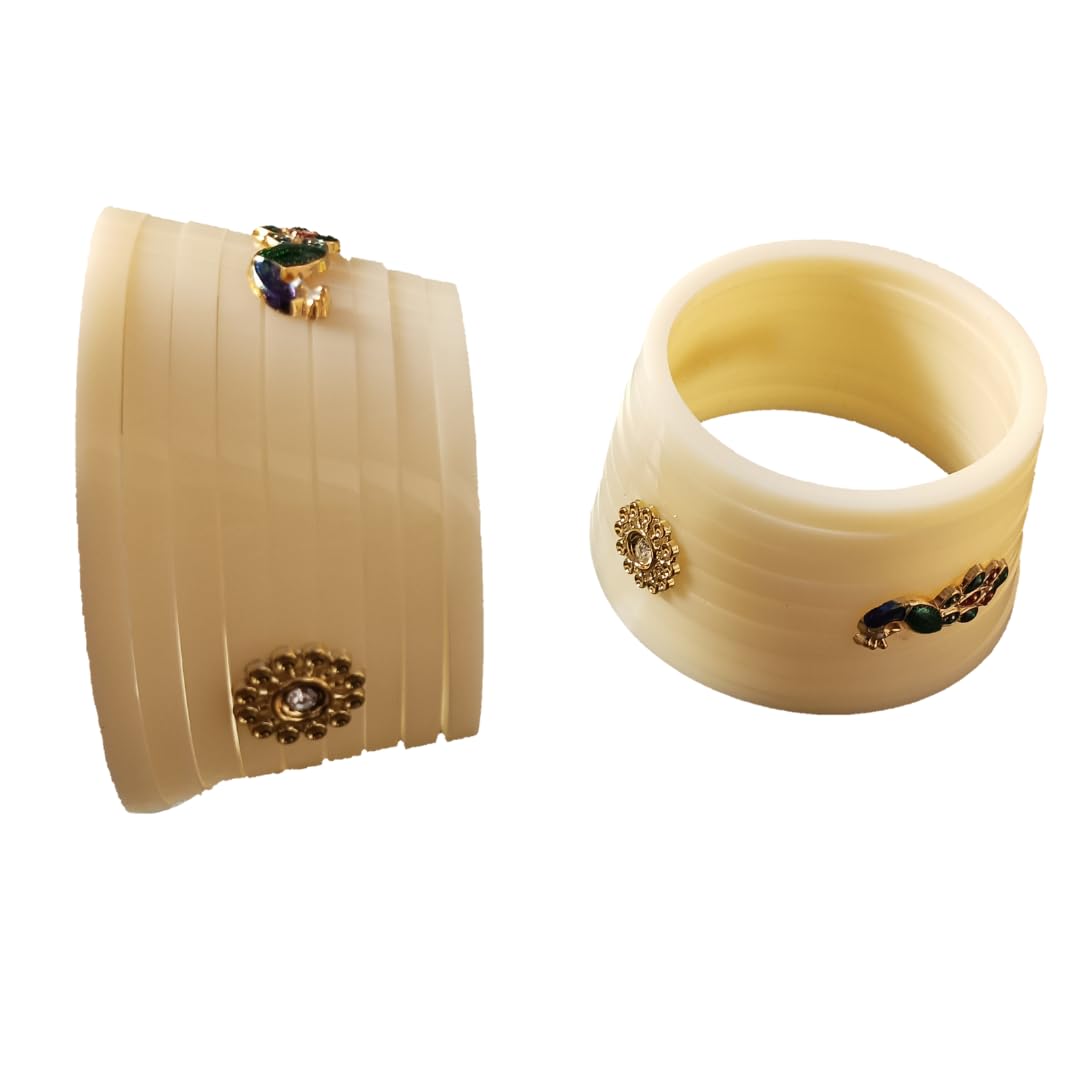 Rajputi Dhalu Chuda Set, Rajasthani chura Set For Bridal, Dhalu Bangles Set For Women (2.4) (B0CJRPTVTC) Amazon Price History, Amazon Price Tracker