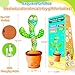 Vitosup Rechargeable Baby Toys Dancing Talking Cactus Toy, Volume Adjustable, Singing Mimicking Repeating, Easter Gifts/Easter Basket Stuffers for Baby Toddler, Baby Infant Toys Gifts for Girls Boys