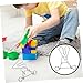 DECHOUS Educational Toy Metal Puzzle Ring Heart Shape Unlock Fidgets for Boys and Girls Iq Puzzle