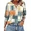 01-orange and Blue Plaid