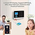 WiFi Wireless Alarm System for Home Security, GSM Home Alarm 24 Piece Kit with Siren, PIR Motion Sensors, Remote Controls, Window/Door Sensors (Tuya and Smart Life APP) - Image 2