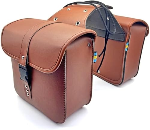 Rutexc サイドバッグ・リアバッグ、 2 ピースセット 、バイク/電動バイク用 耐用防水 大容量 ツールバッグライダー向け収納ソリューション、収納利便性向上の特性はライディングの快適性を高め、装備保護の効果はツールや荷物の損傷リスクを軽減します。お気軽