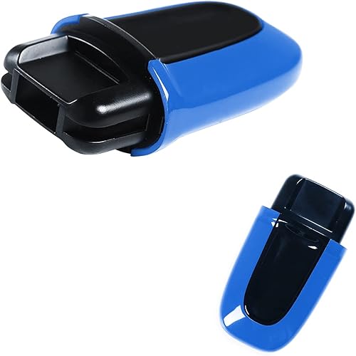 Funda de entrada y conducción azul compatible con Porsche Cayenne Panamera Macan 911, cubierta de entrada sin llave compatible con Porsche 718 (con