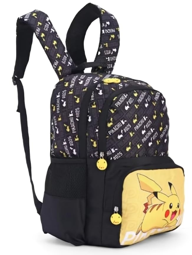 Image of STRIDERS Pokemon School Bag for Kids | Spacious Durable Rolling Backpack | Padded Comfortable Straps & Fun Design | Ideal for School Travel & Play