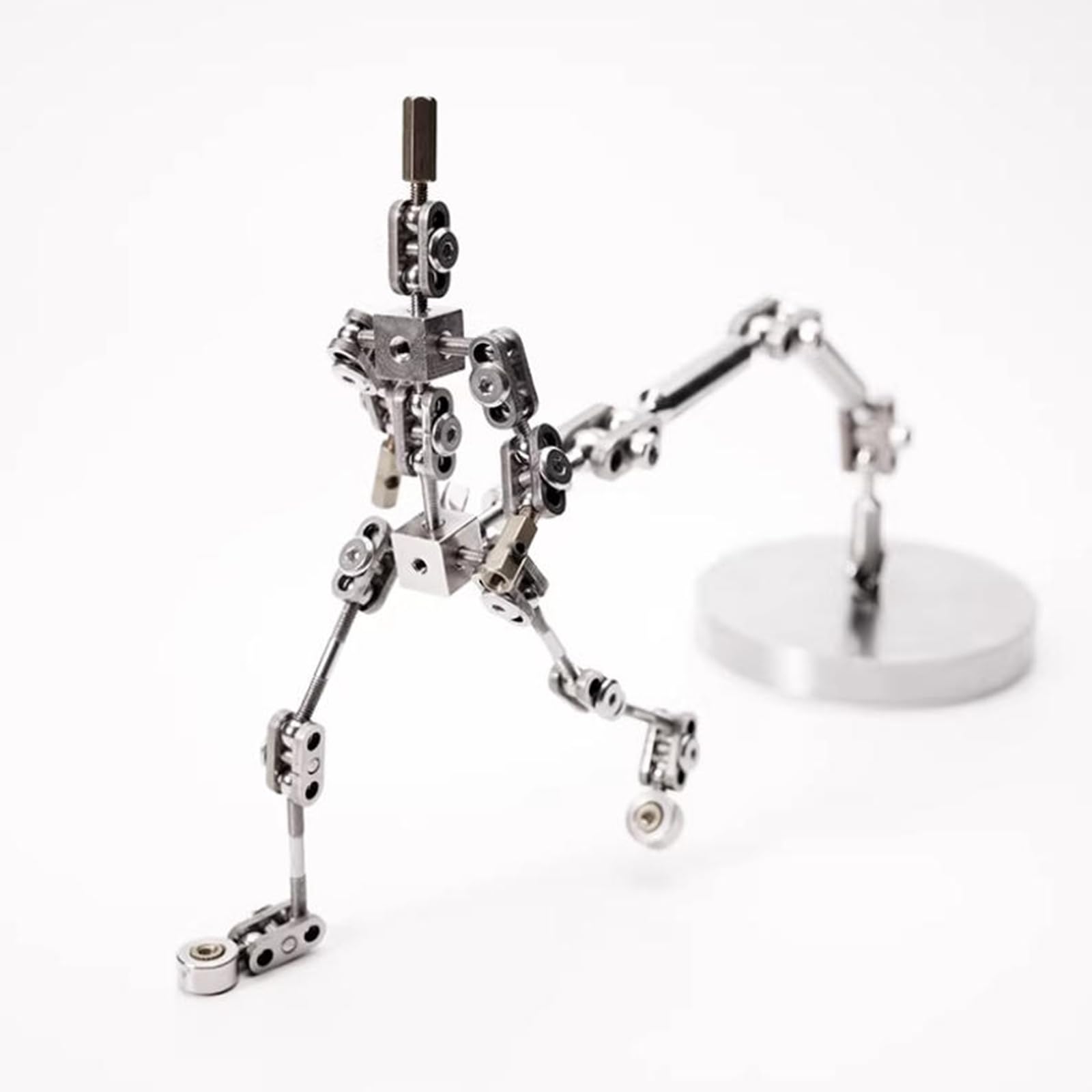 Kit supporto per animazione Stop Motion, braccio armatura in acciaio inox per tiro, braccio estensibile da 32 cm, con 7 connettori, per Claymation, animazione fai da te e fotografia di prodotti