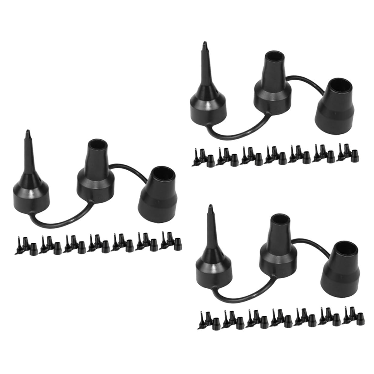 Mipcase 40 Pz ugello della pompa dell'aria Ugello di ricambio ugelli della pompa del letto d'aria raccordi per compressori d'aria ugelli di ricambio ugelli della pompa gonfiabile AbS