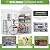 SELLERWE 6x4 FT Outdoor Storage Shed, Waterproof Resin Shed with Floor & Lockable Door & Window & Vents, Plastic Tool Shed for Backyard, Patio, Poolside, All Weather Use,Dove Grey