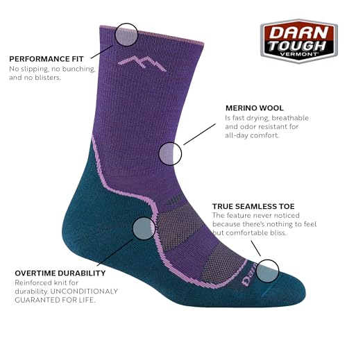 Image of Darn Tough Women's Light Hiker Micro Crew Lightweight with Cushion Sock (Style 1967)