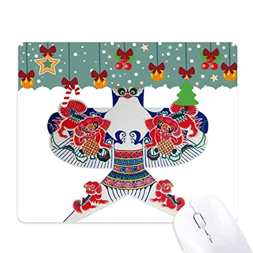 Tapis de souris chinois en caoutchouc pour un bureau zen et ordonné