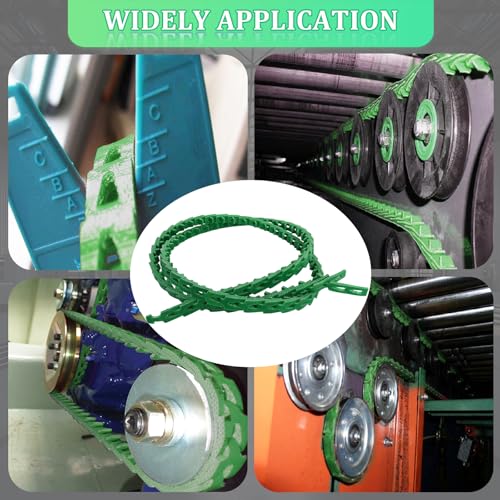 Image of 5FT Power Twist V-Belt 1 /2-Inch x 5 Feet A Type, Adjustable Link V-Belt for Lathes, Drill Press, Table Saws and Other Woodworking Tools,4L or A Profile, 1 /2 inch Width, 60 inch Length