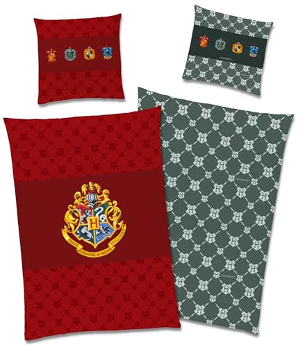 Juego de ropa de cama infantil Harry Potter 135x200 algodón reversible 2