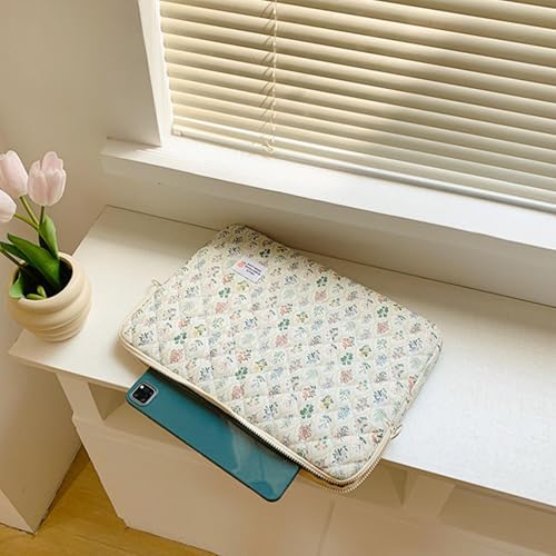 Funda para laptop de ajuste preciso con compartimento de tableta 2