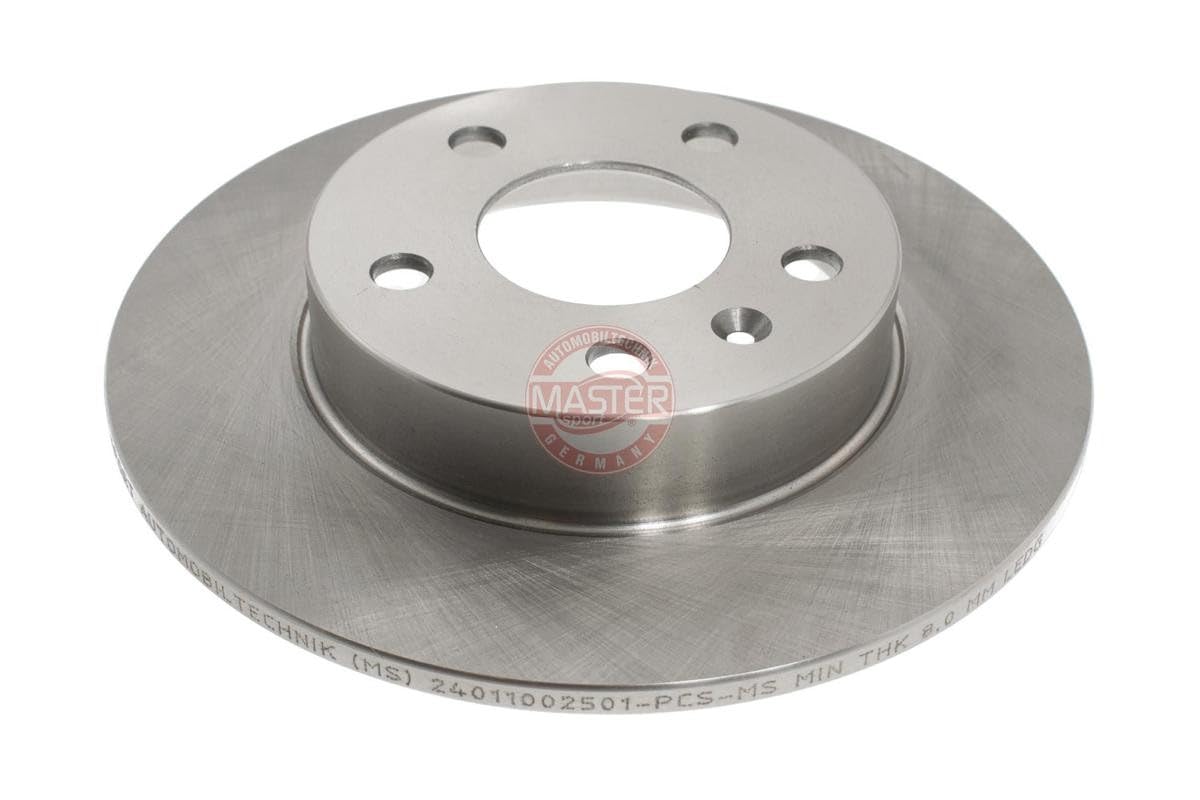 2x MASTER-SPORT Disco de freno Trasero Ø264mm Altura: 42mm Espesor: 9,8mm Corona de Agujeros - Ø: 110mm macizo 24011002501-PCS-MS