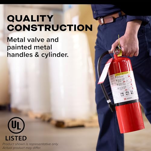 Kidde Commercial-Grade Fire Extinguisher for Office, Schools, Rechargeable 4A60BC - Image 6