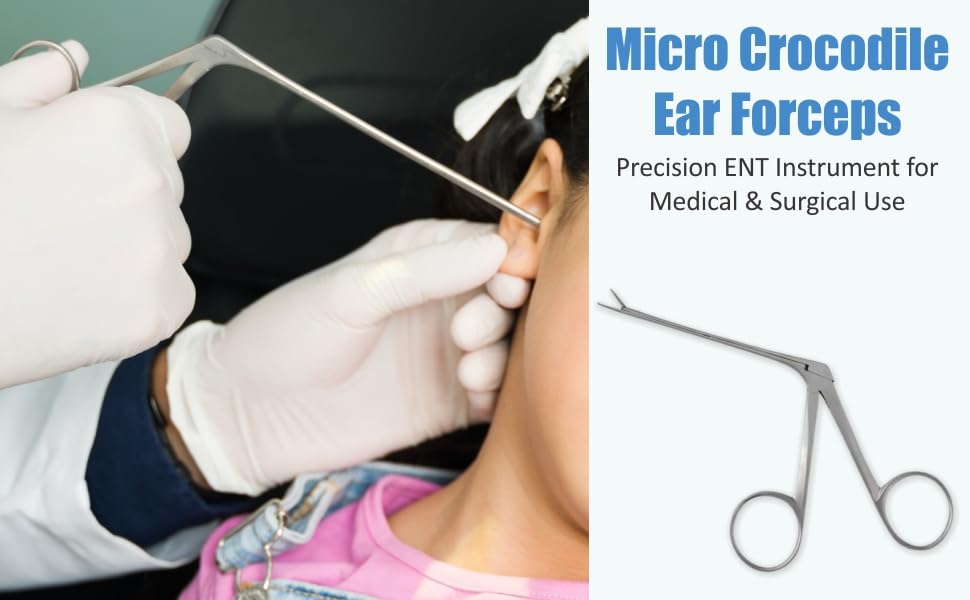 Image of Micro Crocodile Ear Forcep