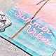 Sassy B Summer Vibes Strandtuch, Baumwolle, 76 x 160 cm, Weiß