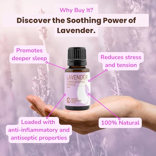 Aceite Esencial de Lavanda Rocky Mountain Oils 15 ml miniatura 3