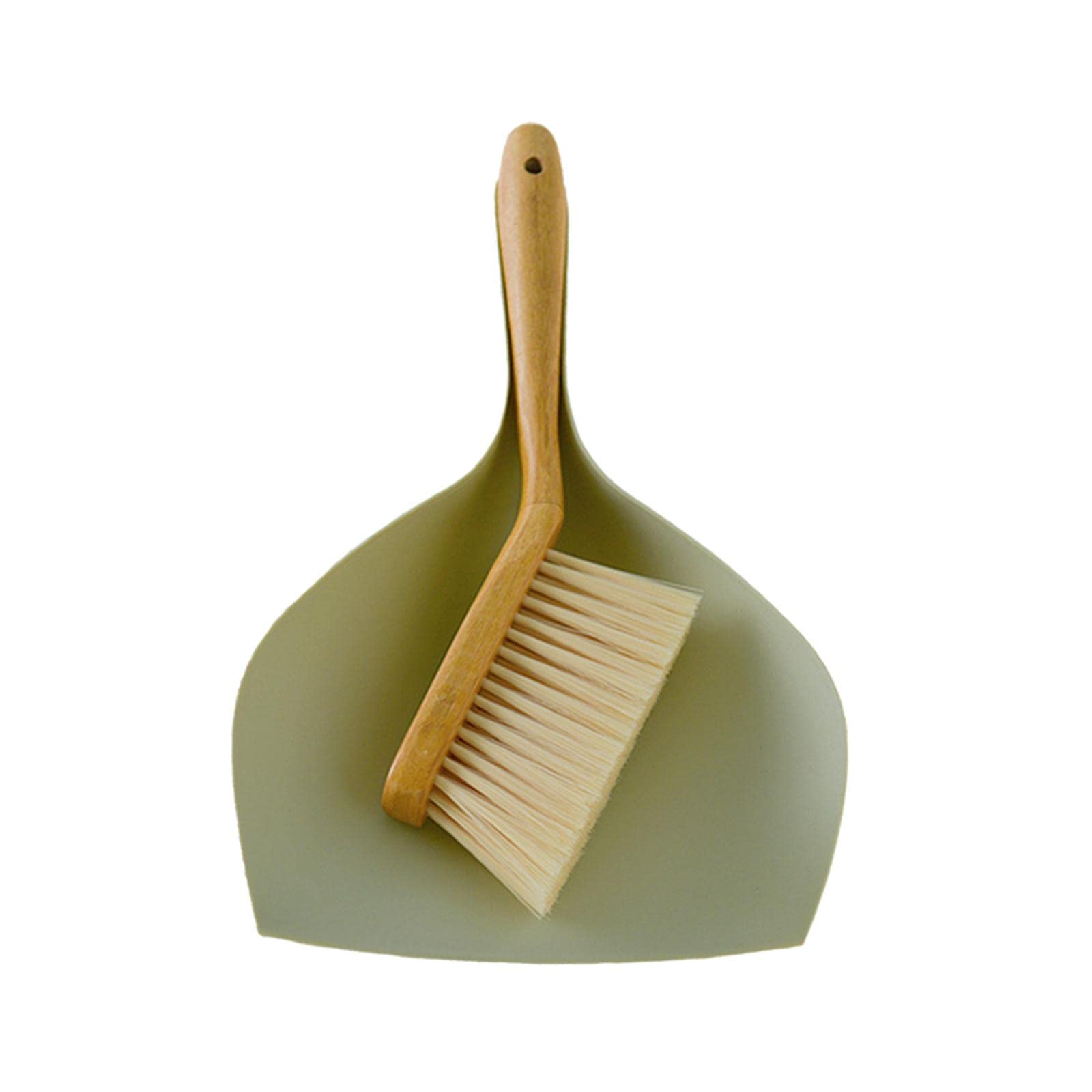 Mini Cleaning Broom Brush Set Portable Durable,Small Reuse Dustpan and Stiff Brush Set for Office Keyboard Household Cleaning chen, Style B