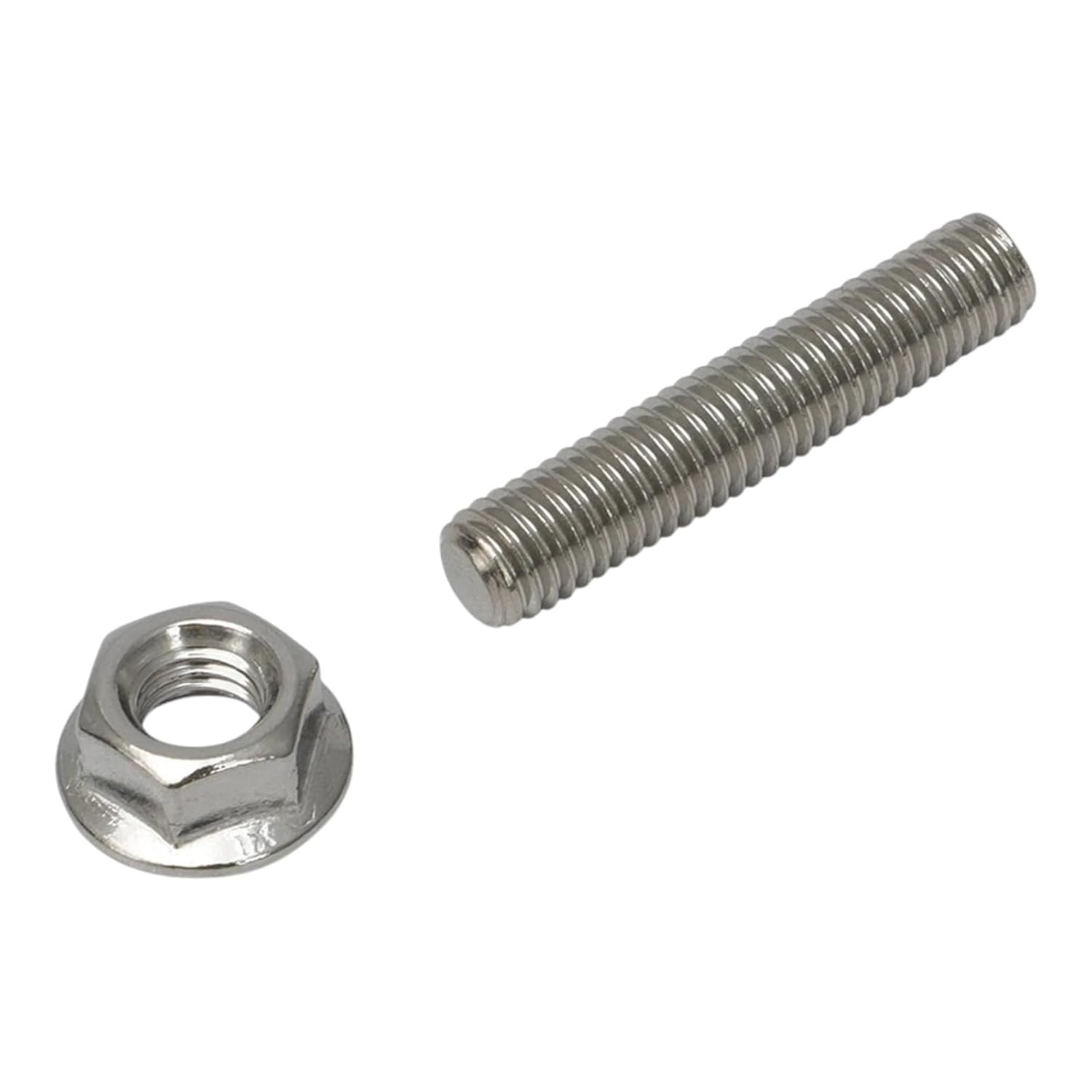 12Pcs for LSX LS1 LS2 Exhaust Header Studs & Nuts Rebuild Set for 4.8 5.3 6.0 Truck