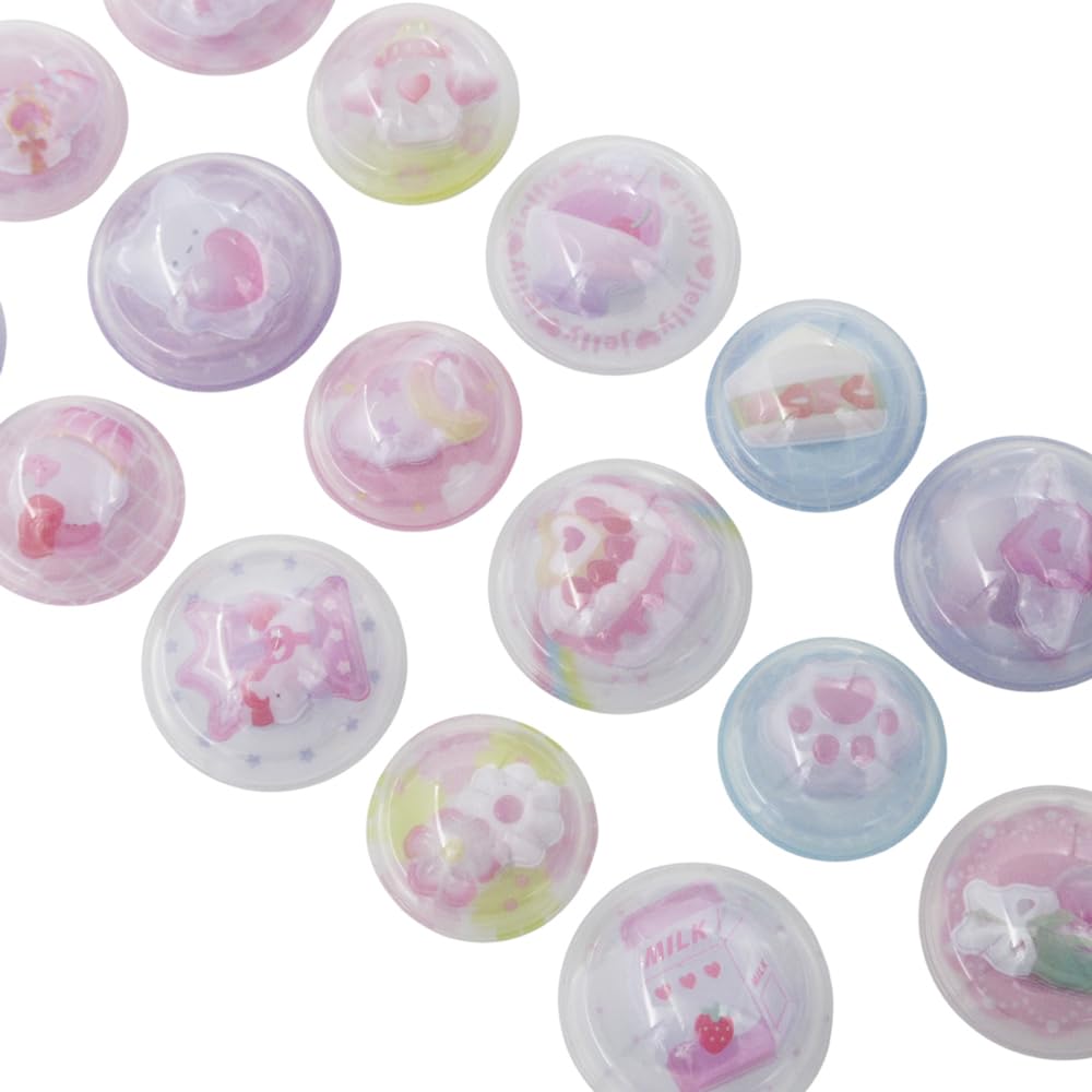 Amazon.co.jp: カミオジャパン ステッカー CAPSULE POP SEAL しろいろ